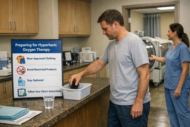 How to Prepare for a Hyperbaric Oxygen Therapy Session